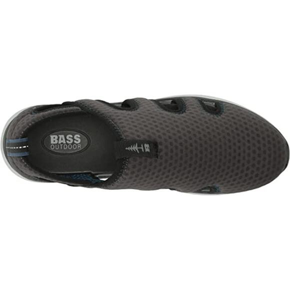 BASS OUTDOOR men's Hex Mesh Vent Hiking Shoe Size 10 (Color Asphalt) - Picture 5 of 8